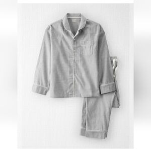 ‼️SAVE $20‼️Little Planet Grey Women's Organic Cotton Button-Front Pajama Set
